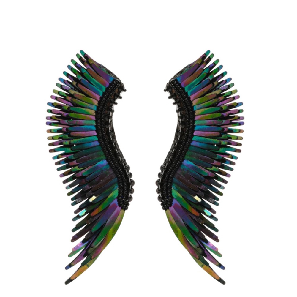 MADELINE EARRINGS OILSLICK by Mignonne Gavigan